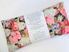 liberty of london pink rose lavender eye pillow