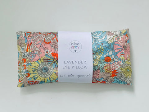 liberty of london floral lavender eye pillow