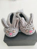 cashmerino baby bunny booties