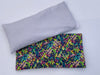 liberty of london 'summer posy' navy floral lavender eye pillow